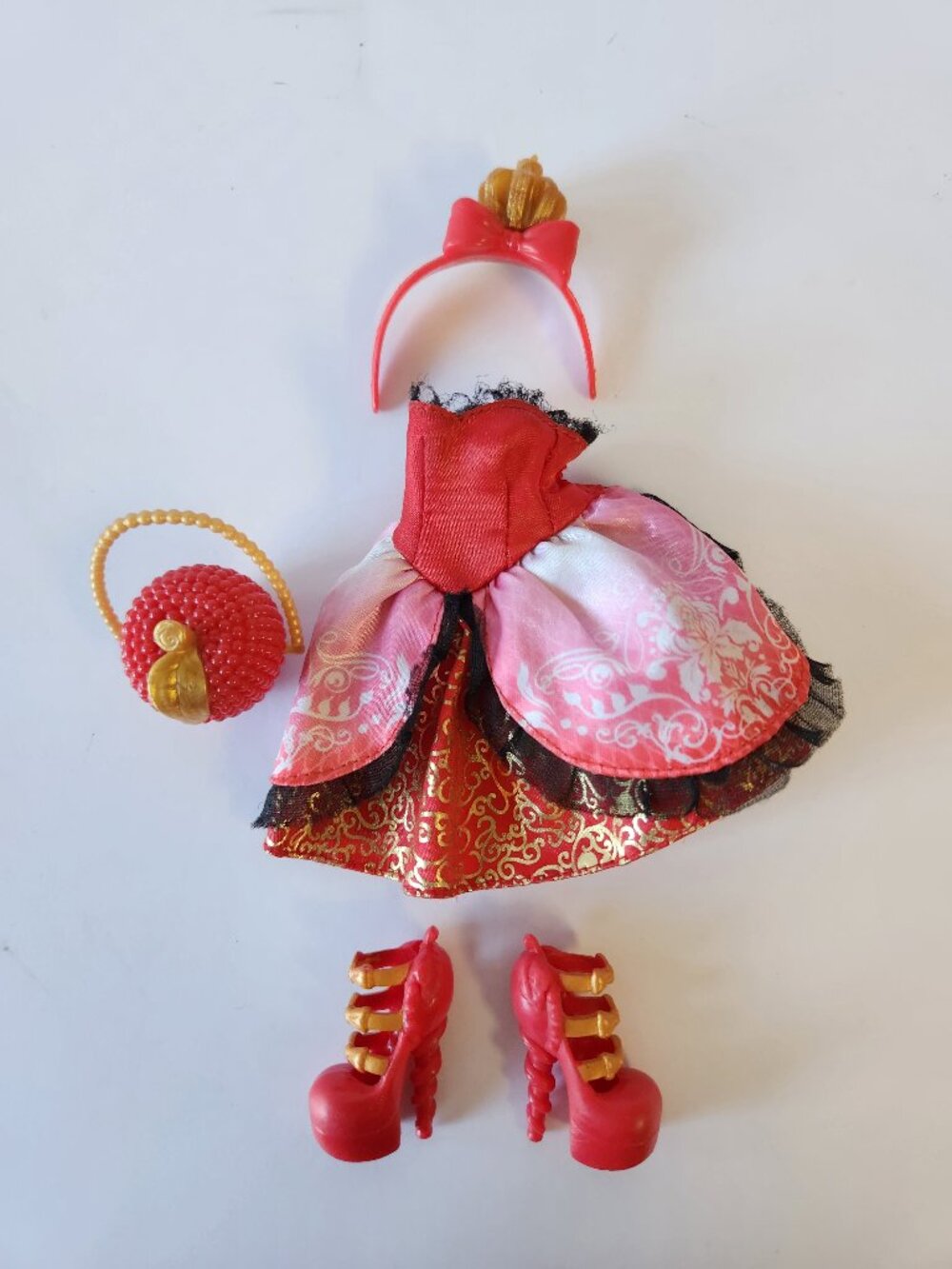Ever After High First Chapter Apple White Outfit Only No Doll 2013 Mattel